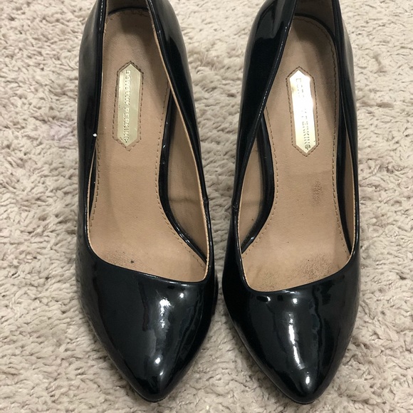 Dorothy Perkins Shoes Dorothy Perkins Black Gloss Womens Heels Size
